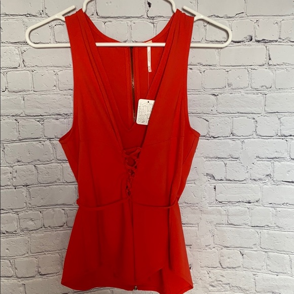 *NWT* Free People Sleeveless Blouse! New! - Picture 1 of 5